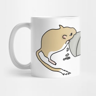 Cute gerbils with cardboard tube Mug